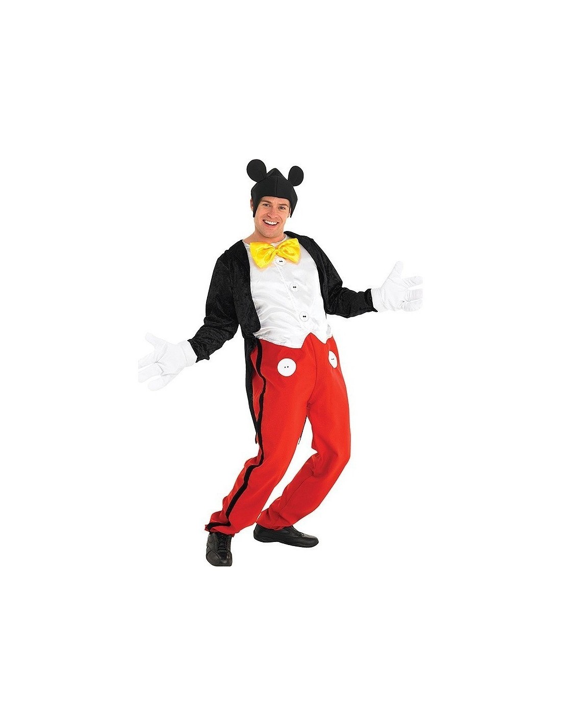 Rodeo válvula Florecer Disfraz Mickey Mouse Adulto