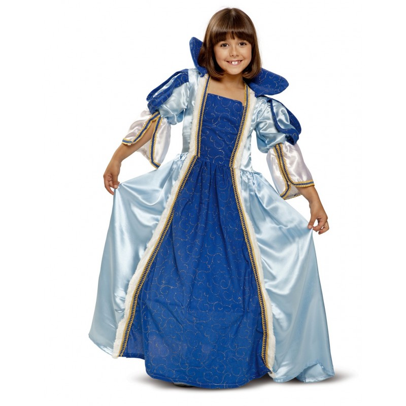 Disfraz de Princesa Azul Infantil