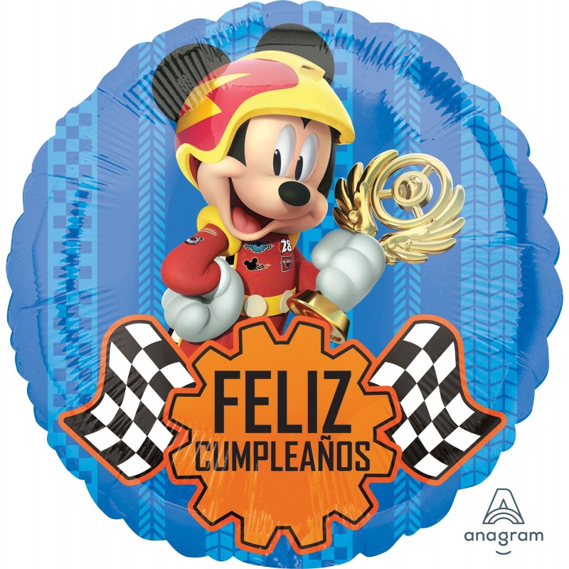 Mickey Coche feliz Cumpleaños