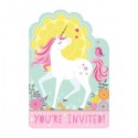 Invitaciones unicornio