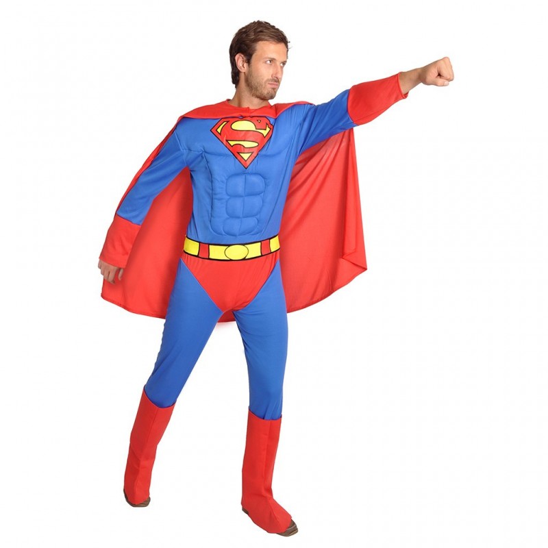Disfraz de Superman Musculoso  Adulto.