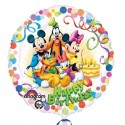 Globo Happy Birthday Mickey y Amigos