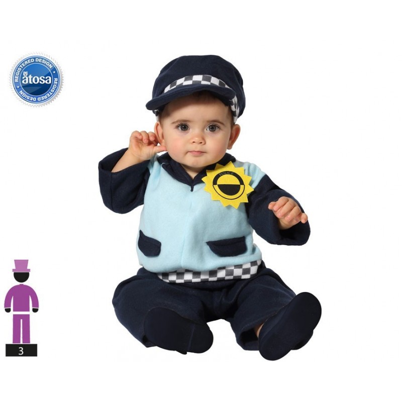 Disfraz de policia bebe