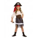 Disfraz de Moza Pirata Infantil.