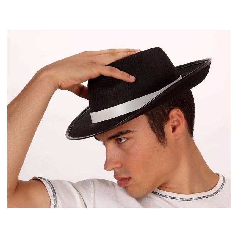 Sombrero ganster negro